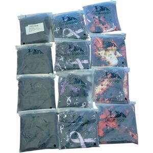 Life’s Breath Neck Gaiter 12-Pack Bundle – 4 Black, 4 Phoenix, 4 Ribbon NWT